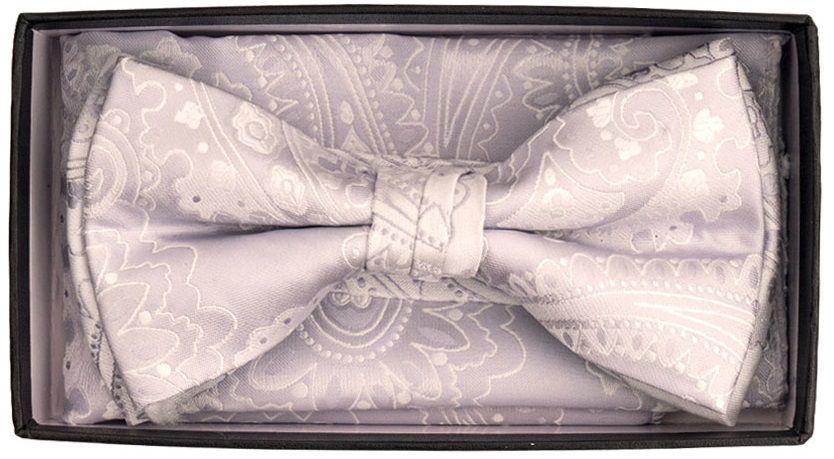 Karl Knox Men's Square End Bow Tie Set - Vibrant and Varied