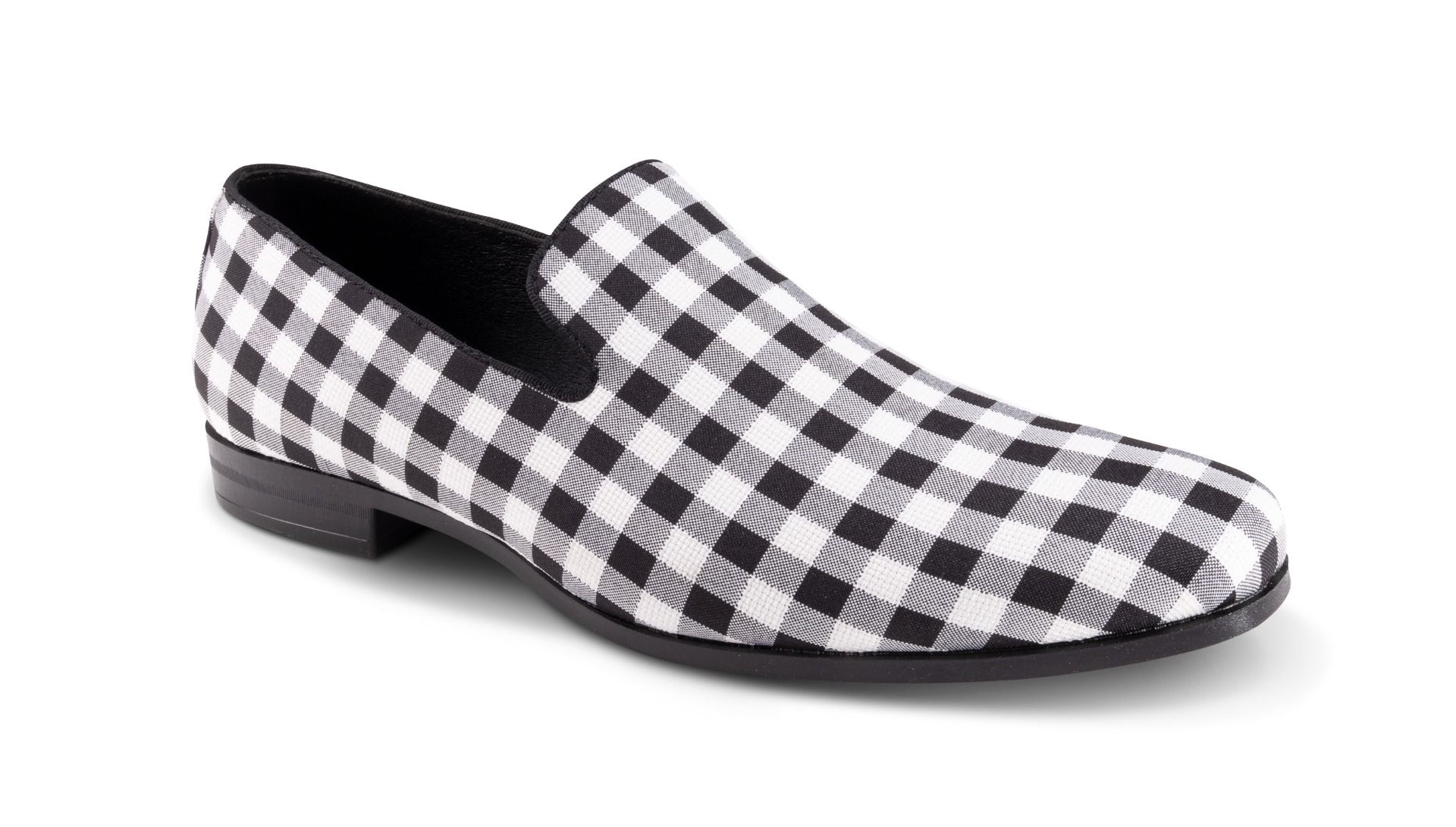 Men's online plaid loafers