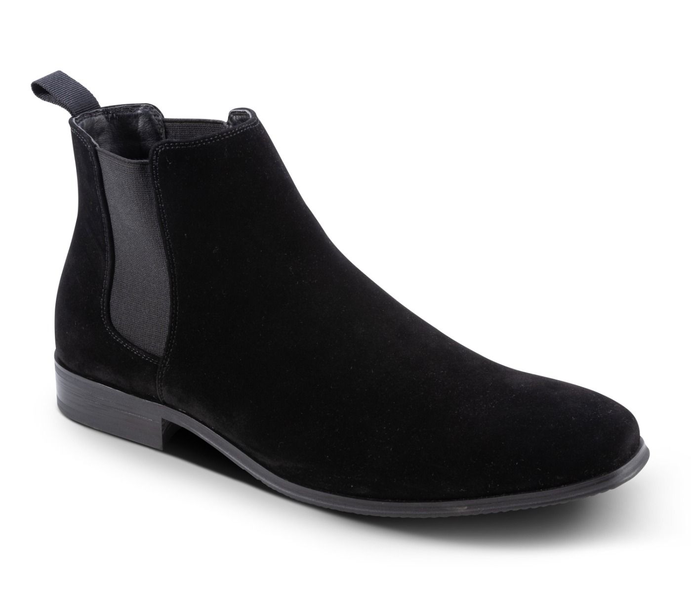 Montique Men's Fashion Chelsea Boot - Soft Velvet