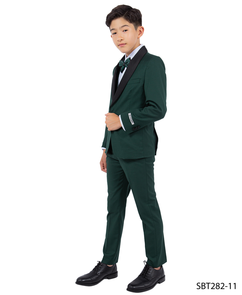 Stacy Adams Boy s Outlet 5 Piece Tuxedo in Solid Colors Varied