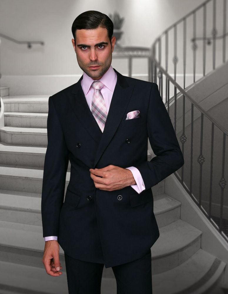 Black Suit Men Formal | Giorgenti Custom Suit New York | Black suit men,  Mens fashion suits, Stylish mens suits