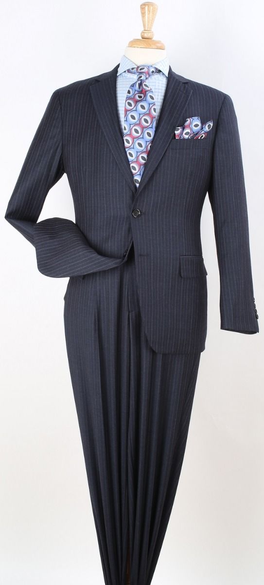 Apollo King Men's 2pc 100% Wool Fashion Suit - Exciting Color Design