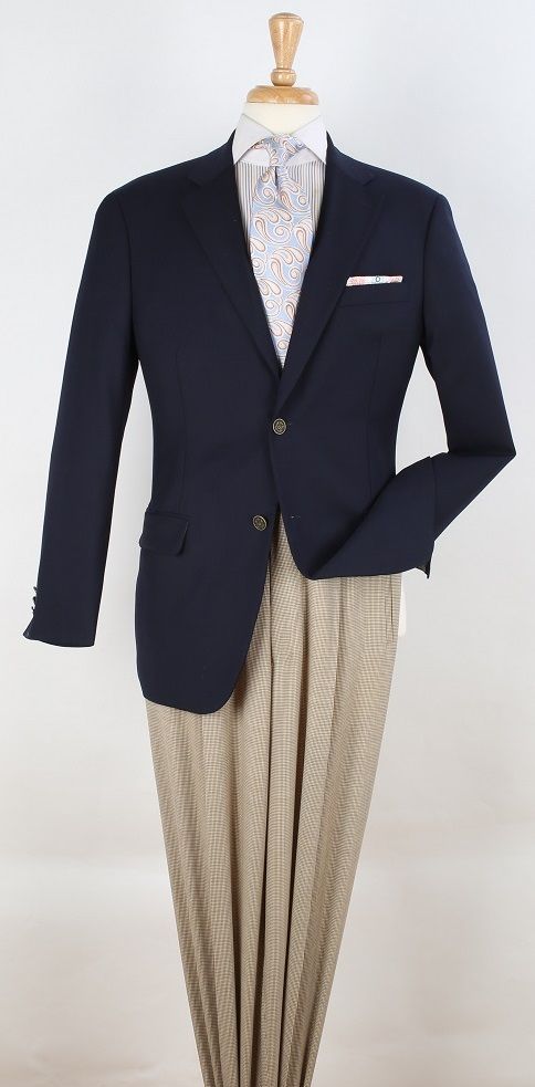 Apollo King Men's Outlet 100% Wool Sport Coat - Luxurious Blazer