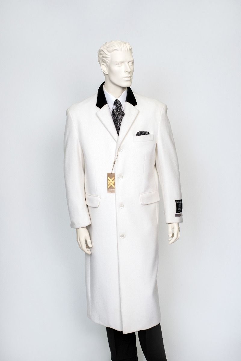 Cashmere coat mens full top length