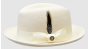 Bruno Capelo Men's 100% Australian Wool Fedora Hat - Center Dent
