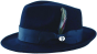 Bently Men's 100% Australian Wool Fedora Hat - Lite Wool Felt