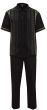 Silversilk Men's 2 Piece Short Sleeve Walking Suit - Multi-Pattern