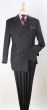 Apollo King Men's 3pc 100% Wool Outlet Double Breasted Suit - Fashion Design