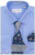 Karl Knox Men's French Cuff Shirt Set - Polka Dot