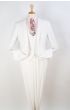 Royal Diamond Men's 3 Piece Slim Outlet Fashion Suit - Low Cut Vest