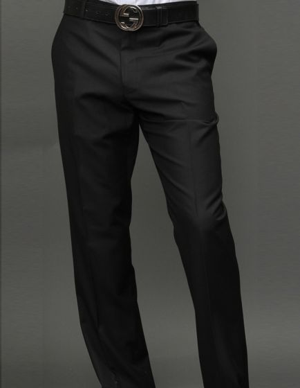 Statement Men's Outlet Dress Pants - Flat Front Slacks