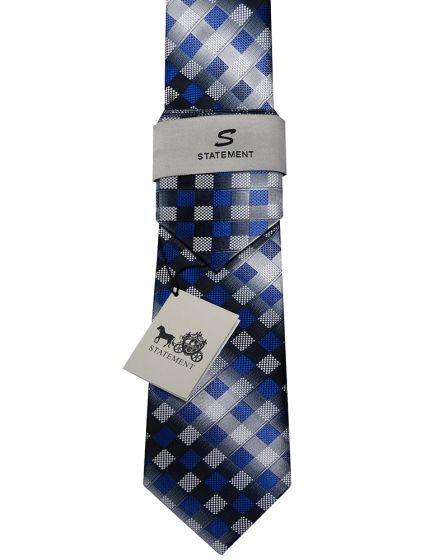 Statement Classic Tie Set- Checker