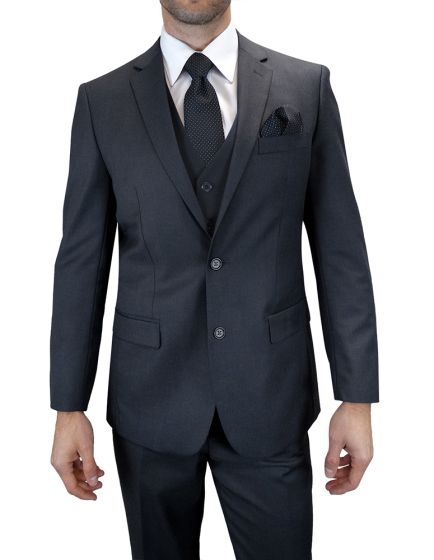 Statement Men's 3-Piece Fashion Suit – 100% Wool with Striking Bold Colors main image 0