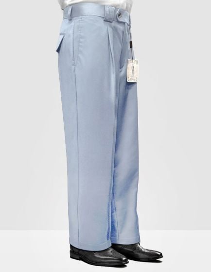 Statement Men's Outlet 100% Wool Pant - Pleated Wide Leg
