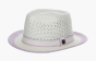 Lavender Fedora Hats for Men Straw Hats for Summer