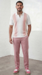 Pink Walking Suit Mens Suit Sets