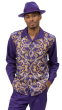 Blackberry Montique Men's Luxury Baroque Pattern