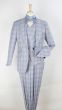 Veno Giovanni Men's Outlet 3pc 100% Wool Suit - High Fashion 