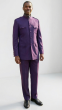 Apollo King Men's 2 Piece Nehru Style Suit - Fashion Pockets
