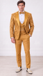 Gold Mens Peak Lapel Tuxedo