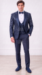 Navy Mens Peak Lapel Tuxedo