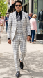White Suit Mens Fashion Suits Double Breasted Vest