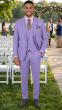 Lavender Suit Mens 3 Piece Suits Sharp Suits for Men