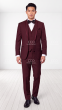 Burgundy Tux Tuxedo for Men