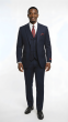 Navy Suit Mens Suits Notch Lapel