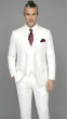 Zacchi Men's Fashion 3 Piece Poplin Suit - Big and Tall Sizes