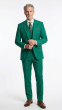 Emerald Green Suit Mens Suits Notch Lapel