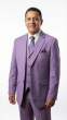Lavender Suit Mens Suits Notch Lapel