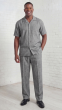 CCO Men's Outlet 2 Piece Walking Suit - Linen Texture