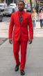 Red Suit Inexpensive Suits for Men