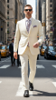 CCO Men's Outlet 2 Piece Suit - Discounted Solid Colors