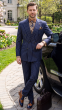 Navy Pinstripe Suit Mens Fashion Lifestyle