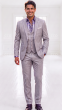 Lavender Men's Suit Three Piece Suit