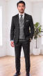 Grey Suits Men Suit 3 Piece Suit