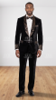 Black Tux Tuxedo Velvet Tuxedos