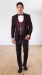Burgundy Mens Tuxedos