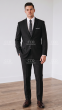 CCO Men's 2 Piece Poplin Outlet Suit - Slim Fit
