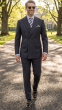 Charcoal Suit Pinstripe Suit Double Breasted Suit Jacket