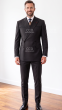 Statement Men's Outlet 2 Piece Modern Fit Double Breasted Suit - Sleek Finish