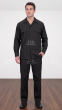 Statement Men's Outlet 2 Piece 100% Wool Walking Suit - Pleated Wide Leg Pants