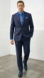 Navy Suit Tailored Suit Men Suits