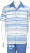 CCO Men's 2 Piece Walking Suit - Textured Light Stripes
