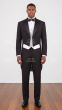 Black Tuxedo with Tails Mens Tuxedo
