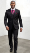 Black Wool Suit Men's Suits