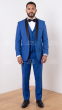 Royal Tux Wool Tuxedos Mens 3 Piece Tuxedos