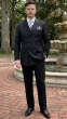 Apollo King Men's 2pc Double Breasted Suit - Wide Peak Lapel